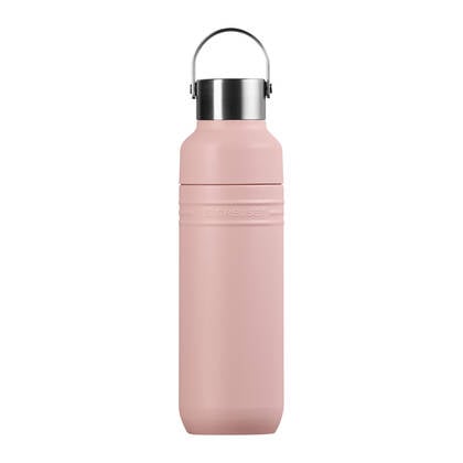 Le Creuset On The Go Drinkfles 0,5 L - Shell Pink Roze