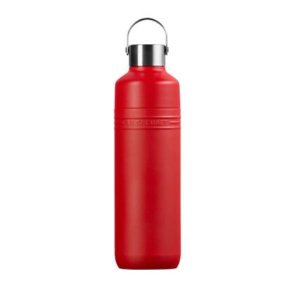 Le Creuset On The Go Drinkfles 1 L - Kersen Rood