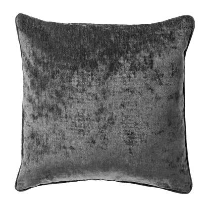 Dutch Decor kussenhoes LEWY - 45x45 cm Charcoal Gray Grijs