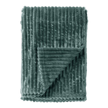 Dutch Decor plaid MARTHY - 140x180 cm Sagebrush Green Groen