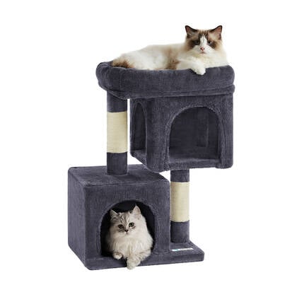 ACAZA Krabpaal - Krabpaal voor Katten - Donkergrijs - 65 cm hoog