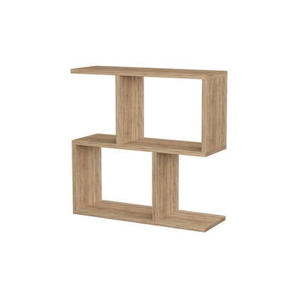 Giga Meubel - Bijzettafel Naturel Hout - 60x20x60cm - Mania Bruin