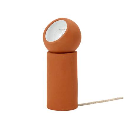 SERAX - Lauren Van Driessche - Terra Tafellamp - S - H 29 cm Bruin, Oranje