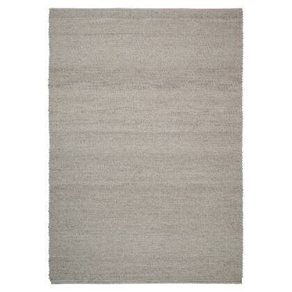 Mrcarpet Wollen vloerkleed Lichtgrijs Gotland 240x340cm