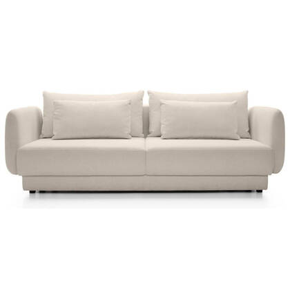 NADUVI Collection 3-zitsslaapbank Dehlia met opbergvak Beige