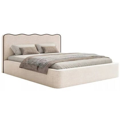 NADUVI Collection Bedframe Sova 160 x 200 met opbergvak Beige