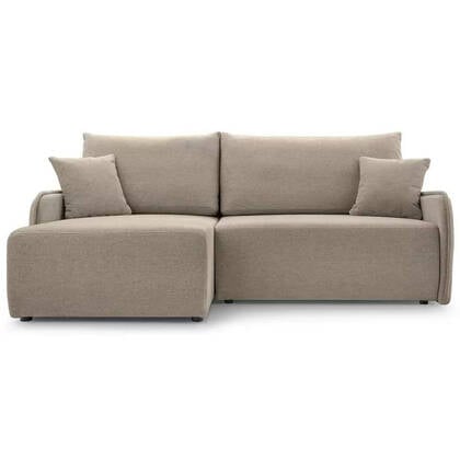 NADUVI Collection Hoekslaapbank Dessi links chenille Beige