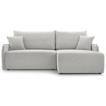 NADUVI Collection Hoekslaapbank Dessi rechts chenille Beige