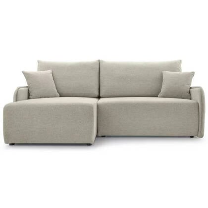 NADUVI Collection Hoekslaapbank Dessi links chenille Beige