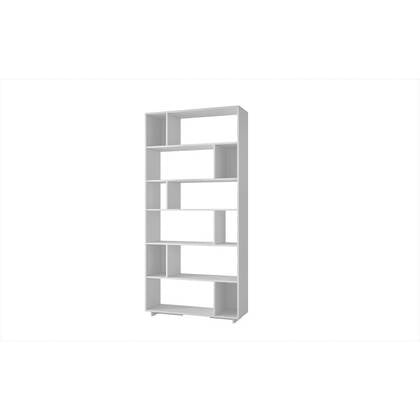 Giga Meubel - Boekenkast Wit Hout - 90x25x188,6cm - Form