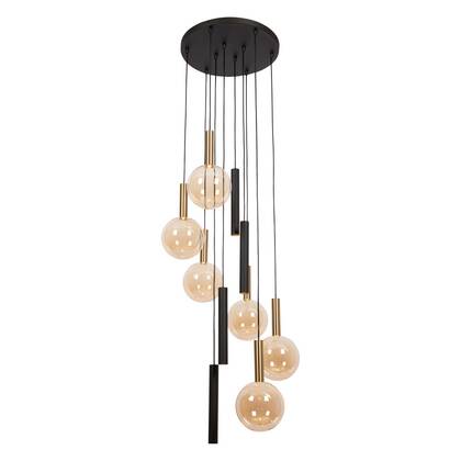 Lucide JOSIANE Hanglamp - Zwart afbeelding