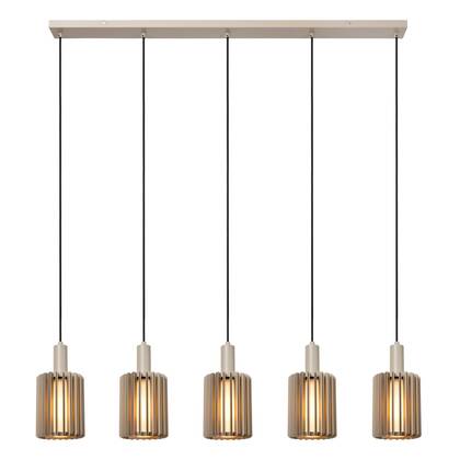 Lucide LAMBRES Hanglamp - Taupe