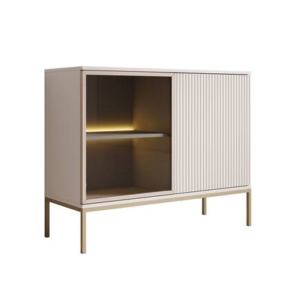 Meubella - Legend - Dressoir - Beige - 104x39x83 cm