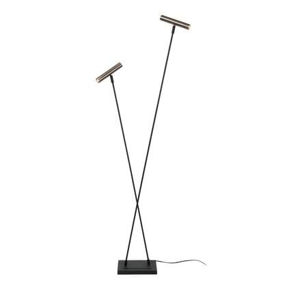 Lucide DUARTE Vloerlamp - Grijs ijzer afbeelding