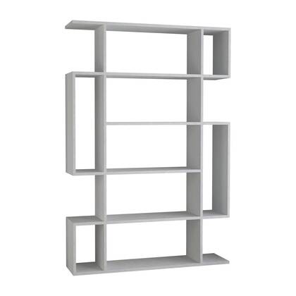Giga Meubel - Boekenkast Wit|Eiken - 110x26x161cm - Mito