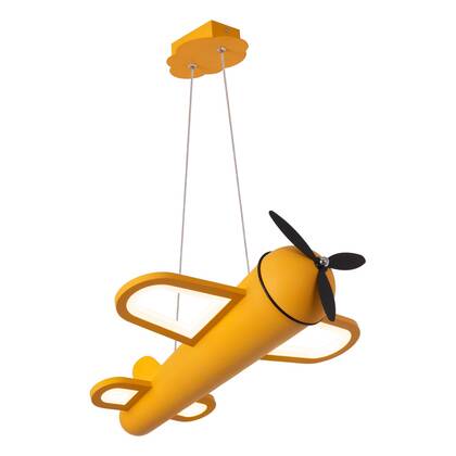 Lucide FOKKER Hanglamp - Geel afbeelding
