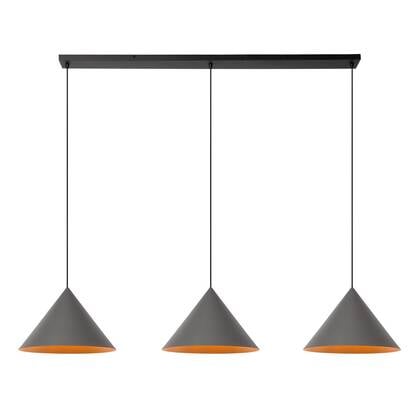 Lucide SPITZE Hanglamp - Grijs afbeelding
