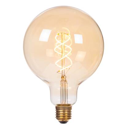 Lucide G125 Filament lamp - Amber Oranje
