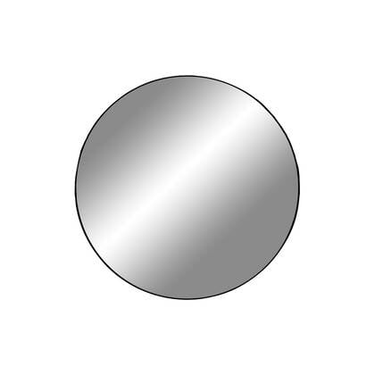 Jersey Mirror - Spiegel met e lijst - 80 cm Zwart