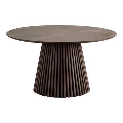 House Nordic Osaka Gerookt Eiken Eettafel Rond Ø140 Bruin