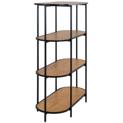 House Nordic Vita Eiken Wandkast Ovaal H111 cm Bruin