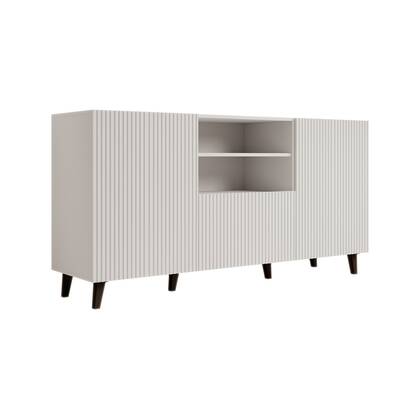 Meubella - Dressoir Palamos - Wit - 150 cm