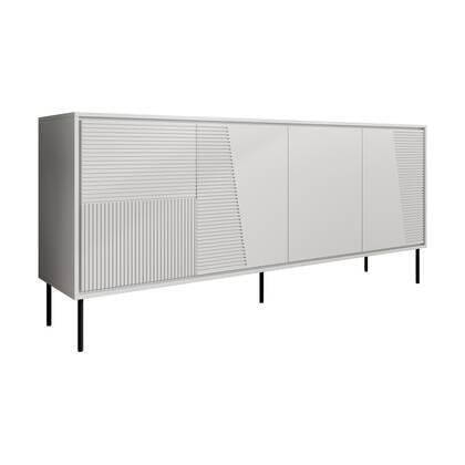 Meubella - Dressoir Blanes - Wit - 200 cm