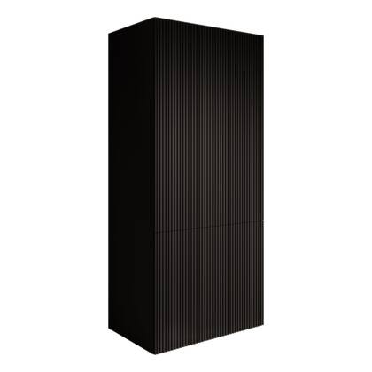 Meubella - Kledingkast Palamos - Mat - 90 cm Zwart