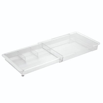 iDesign - Lade Organizer, 6 Vakken, Uitschuifbaar, 28.6 x 19.7 x 3.3 c Transparant