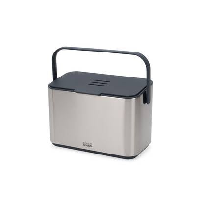 Joseph Joseph - Collect Keukenafval Compostemmer met Binnenbak 4 liter Grijs