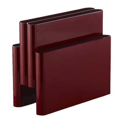 Kartell Rack Magazinehouder - Burgundy Rood