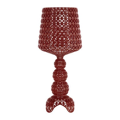 Kartell Mini Kabuki Tafellamp - Burgundy Rood