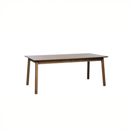 Giga Living - Eettafel Donker - 95x190-290x75cm - Bari Bruin