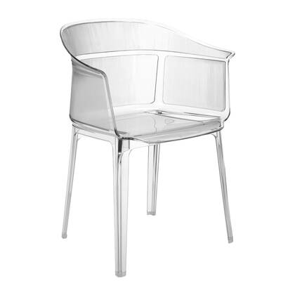 Kartell Papyrus Eetkamerstoel - Kristal Transparant
