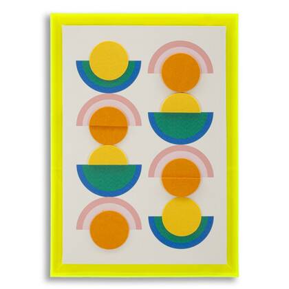 Print op gelakt canvas met acryl frame cm 50x3,3x70