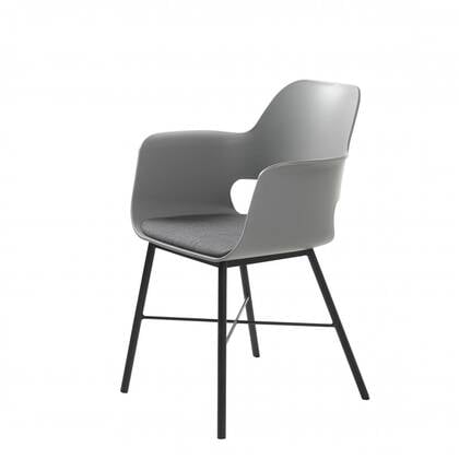 Nordic Home Rosie armstoel - Grijs