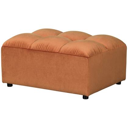 WOOOD Allure Hocker - Gewassen Fluweel Stof - Terra Roze