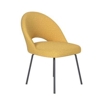 Housecraft Living Mick Eetkamerstoel Metaal Oker Geel
