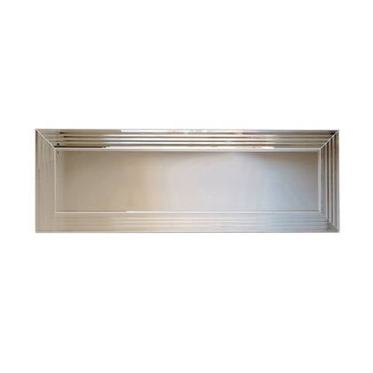 Giga Meubel - Spiegel Zilver Hout - 120x2,2x40cm - Akcay