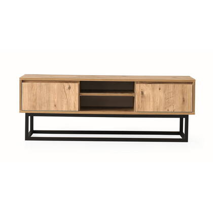 Giga Meubel - Tv-meubel Naturel Hout - 180x40x50cm - Belinda Bruin