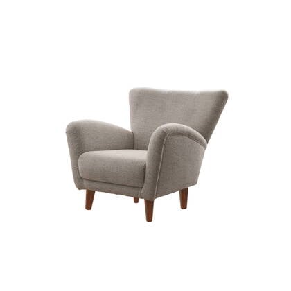 Giga Meubel - Fauteuil Grijs Teddy - 85x85x82cm - Teddy