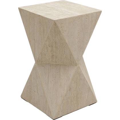 Kare Design Luxury Triangle Bijzettafel - marmer Beige