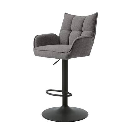 Nordic Home - Janna verstelbare barstoel - Grijs