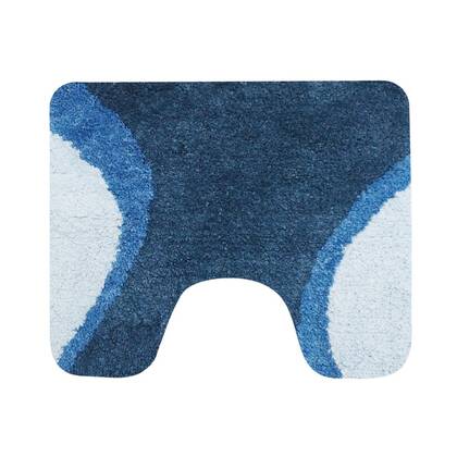 Dutch House Toiletmat Metz 60x50cm - Blauw