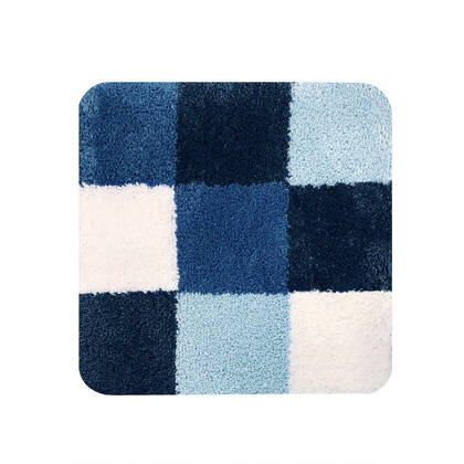 Dutch House Bidetmat Brest - blue 60x60cm Blauw