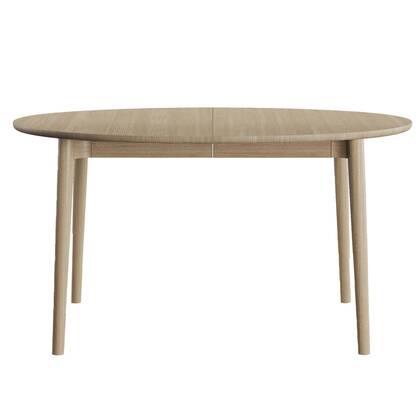Northern Expand uitschuifbare tafel Ø140 licht geolied eiken Bruin