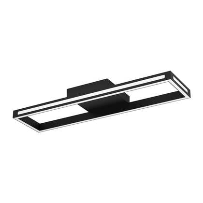 EGLO connect.z Salvilanas-Z Plafondlamp - 77 cm - Zwart|Wit - Dimbaar Zwart, Wit