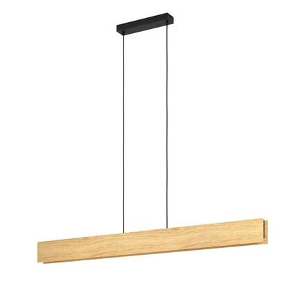 EGLO connect.z Anchorena-Z Hanglamp - 123cm - Bruin|Zwart|Wit - RGB
