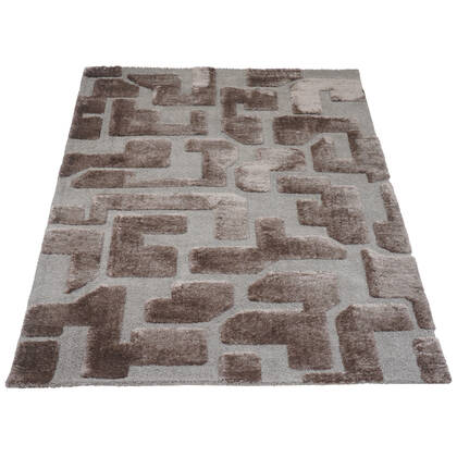 Veer Carpets - Vloerkleed Liana Bruin 160 x 230 cm