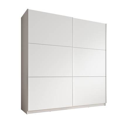 Meubella - Kledingkast Azrael - Wit - 200 cm